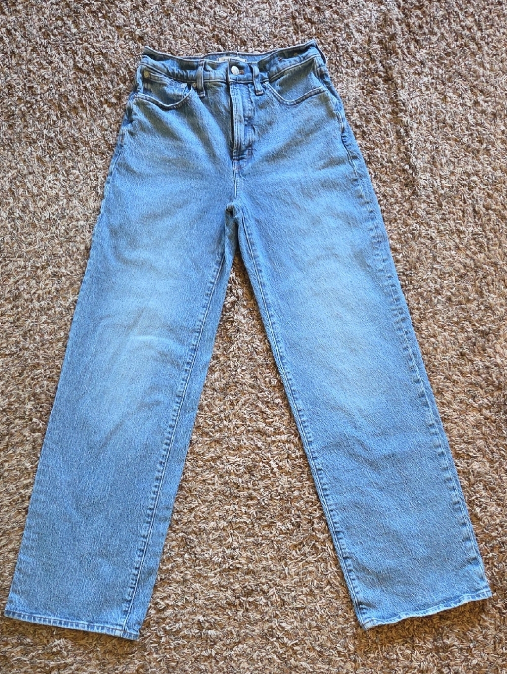 Madewell The Perfect Vintage Wide-Leg High-Rise Jeans-27T